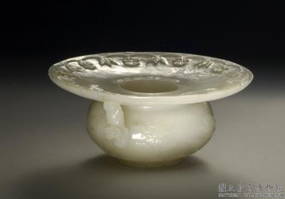 图片[2]-Jade pot with wide everted rim. Mughal Empire-China Archive